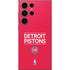 NBA Detroit Pistons Standard - Red Galaxy S25 Ultra Skin